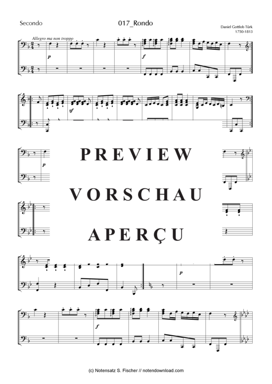 Produktgalerie: Seite 2 von 5 Rondo , , (Klavier vierhändig)