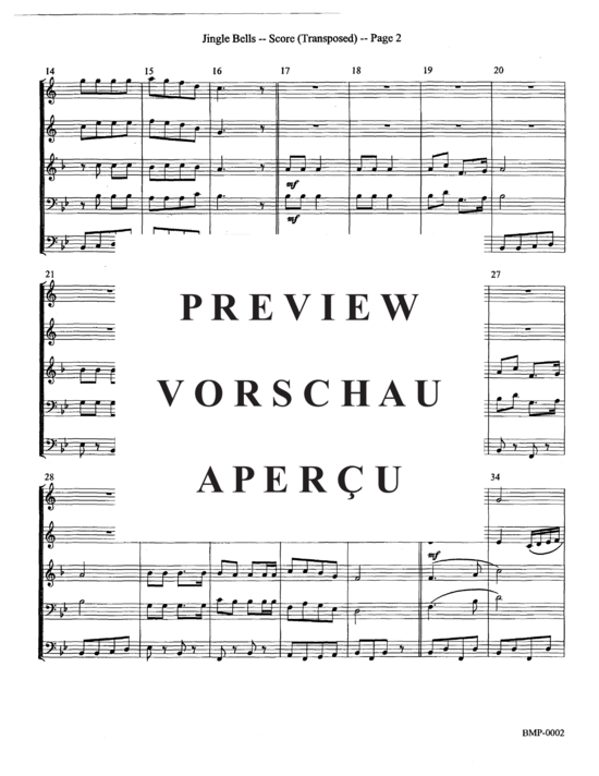 gallery: Jingle Bells , , (Blechbläser Quintett)