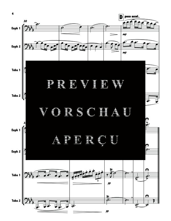 Product gallery: Page 8 of 11 Girl with the Flaxen Hair, The, , (Tuba Quartet EET(E)T)