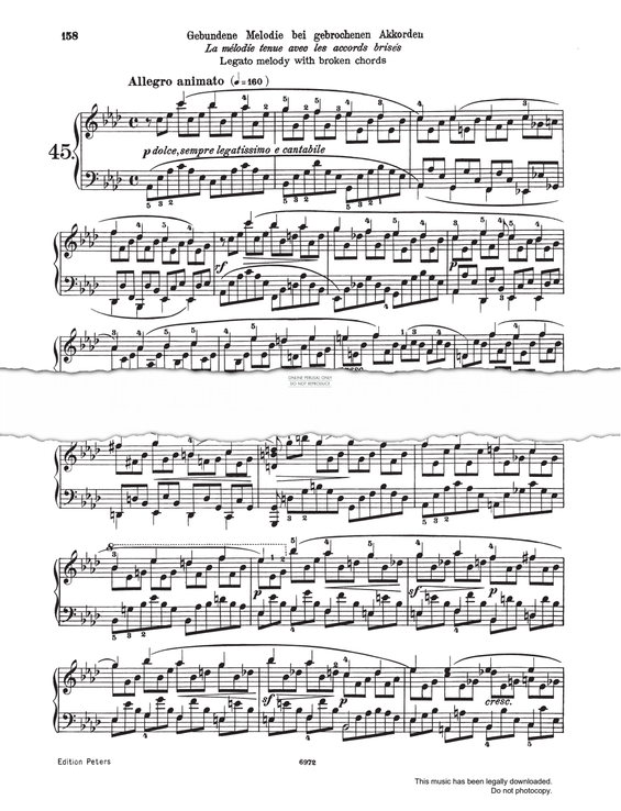 Product picture to: Allegro animato Study (Op. 740, No.45)