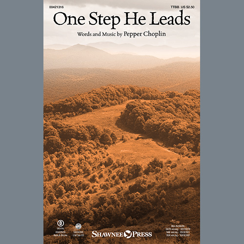 cover: One Step He Leads, Pepper Choplin