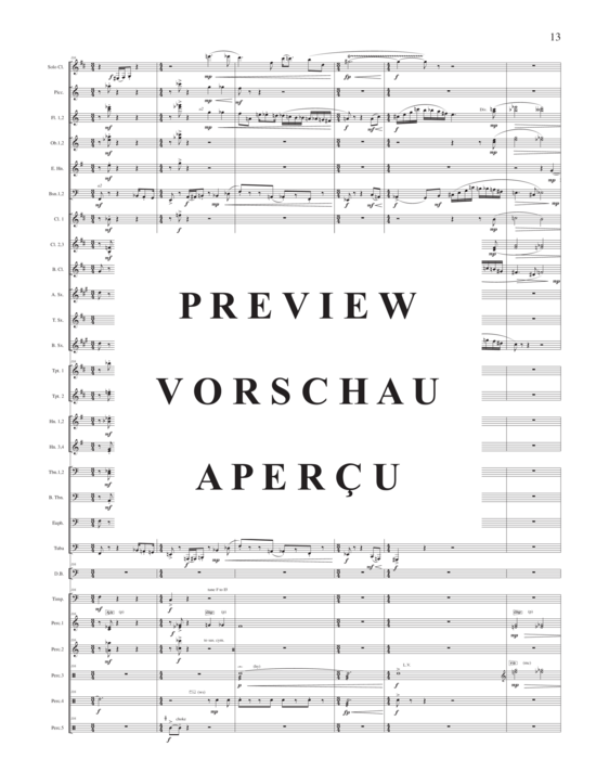 Product gallery: Page 17 of 21 Reflections on the Last Post , , (clarinet and concert band or wind ensemble)