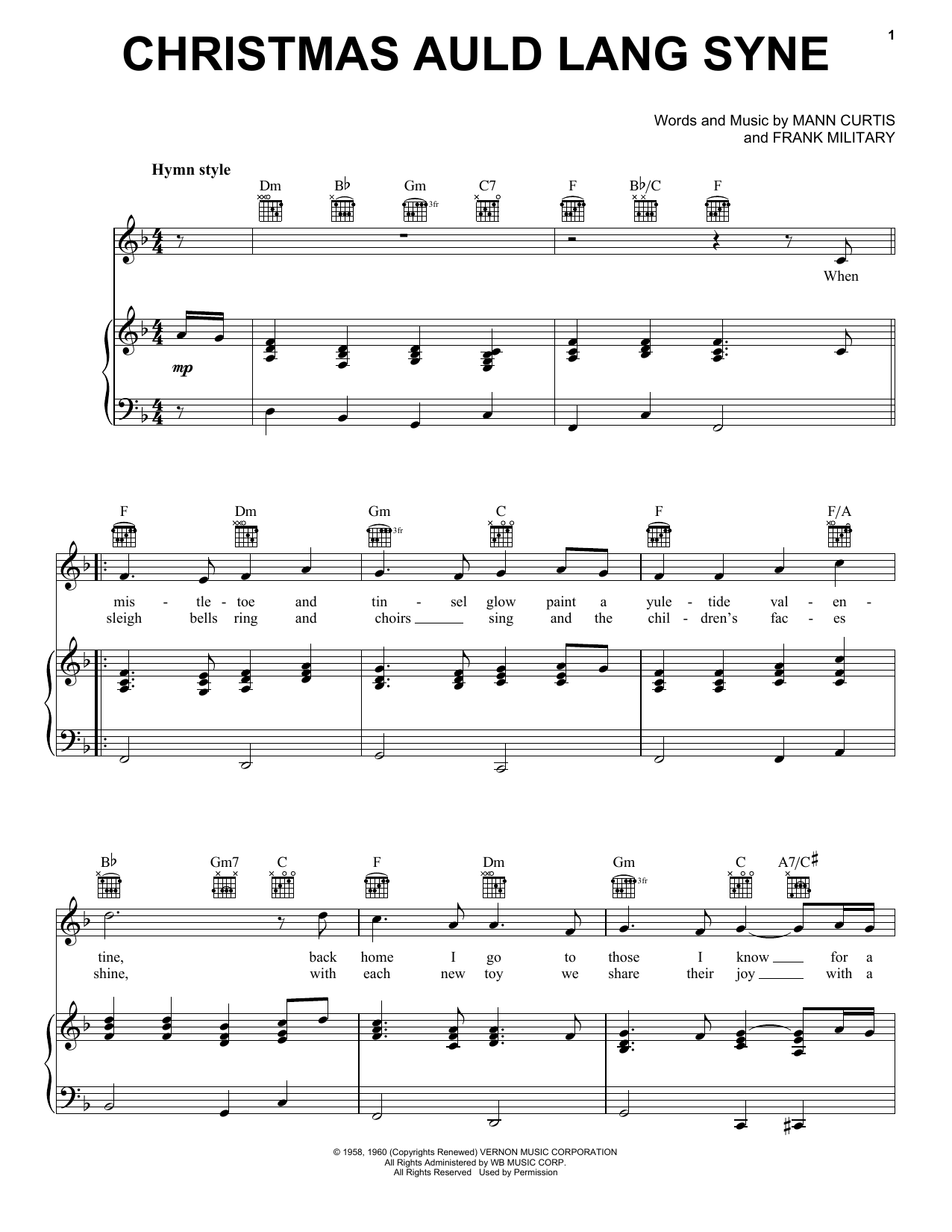 Product gallery: Page 1 of 1 Christmas Auld Lang Syne, Bobby Darin