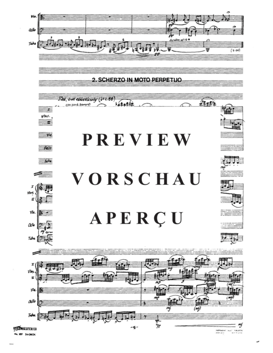 Produktgalerie: Seite 8 von 21 Quintet , , (Quintett für Streicherquartett + Tuba Solo)