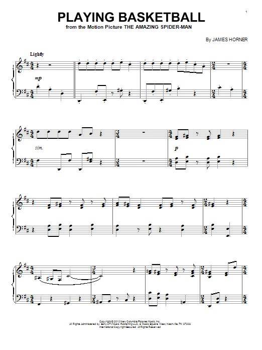 Product gallery: Page 1 of 1 Playing Basketball, James Horner