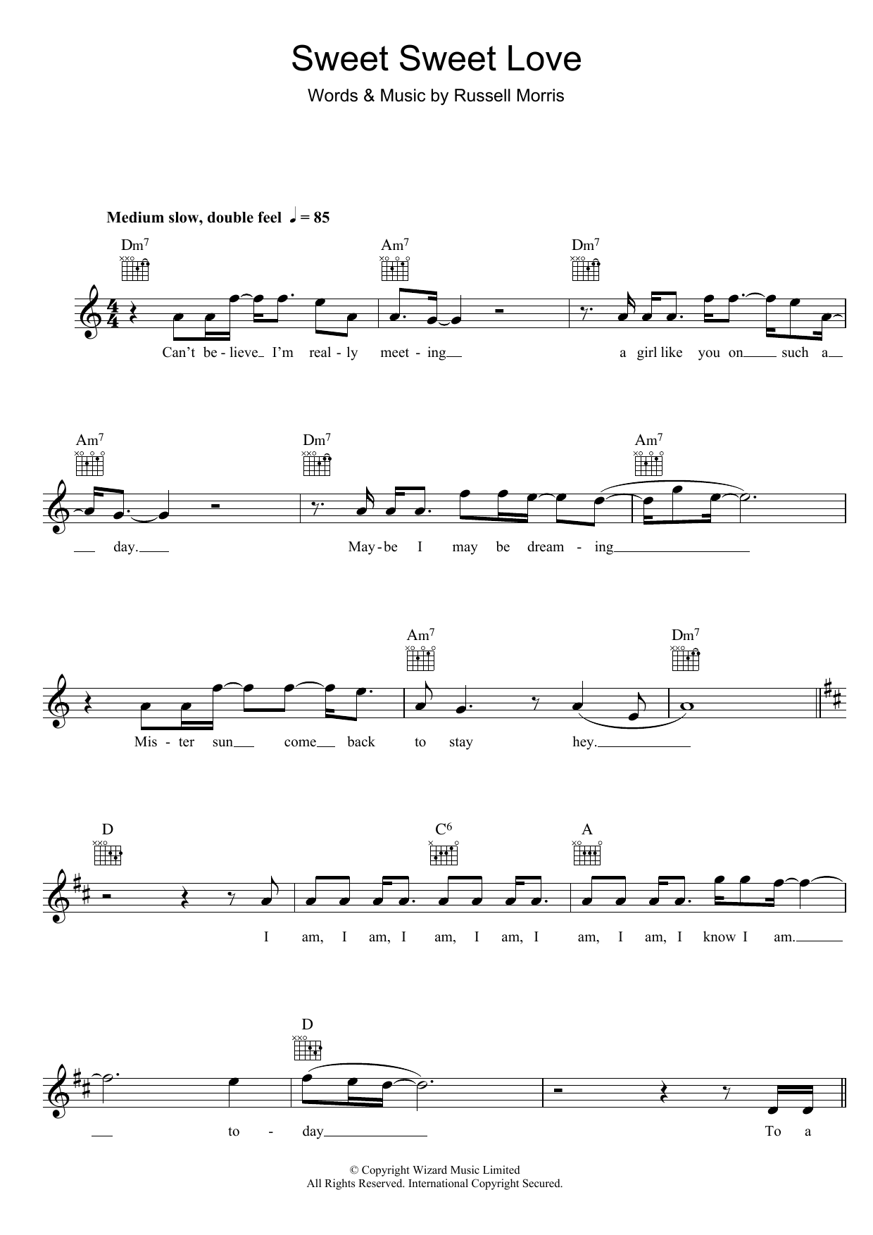 Produktbild zu: Sweet Sweet Love