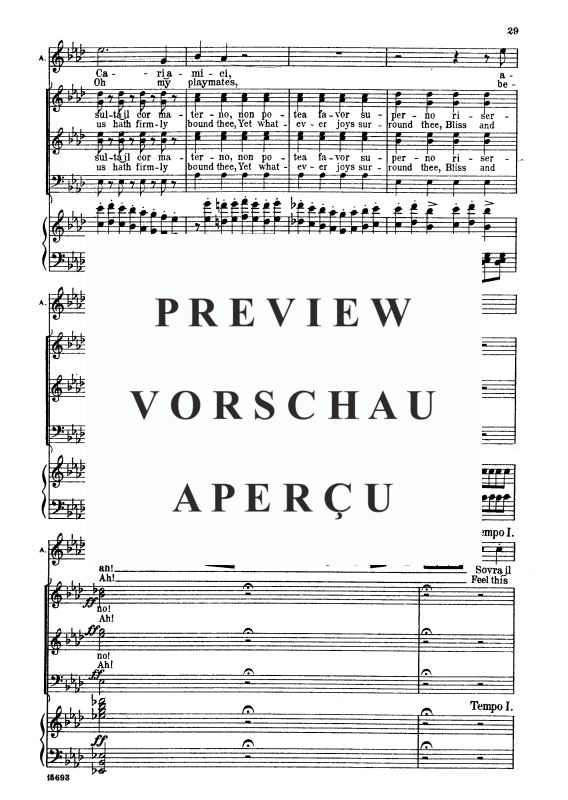 Produktgalerie: Seite 4 von 8 Sovra il sen la mano mi posa, , Sopran und Klavier