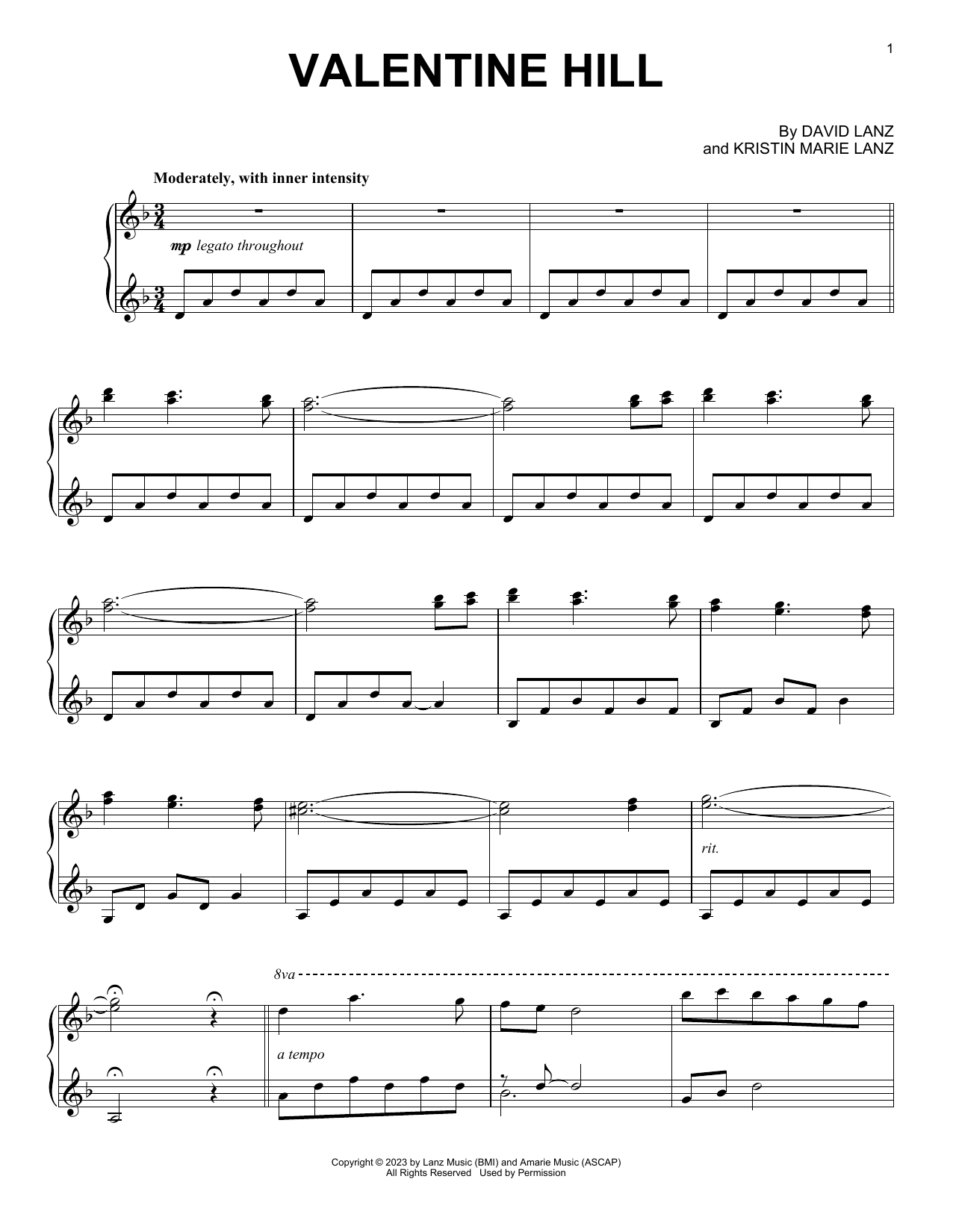 Produktbild zu: Valentine Hill