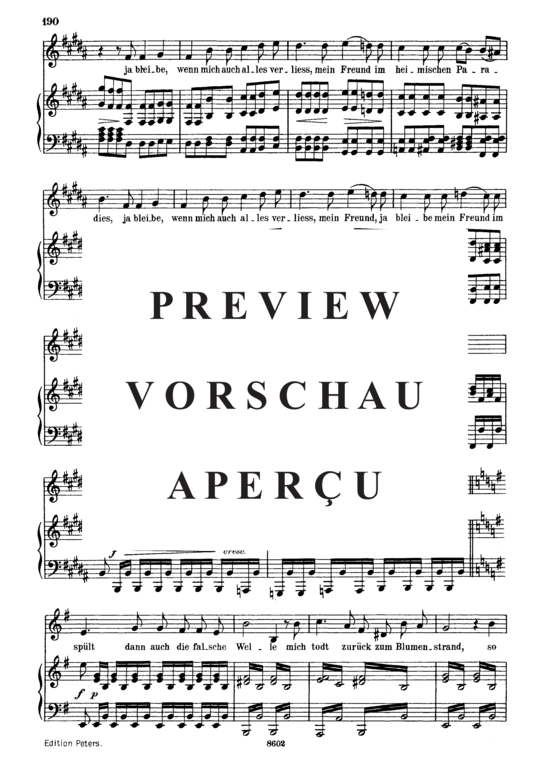 Product gallery: Page 11 of 13 Schiffers Scheidelied D.910, , Medium Voice and Piano