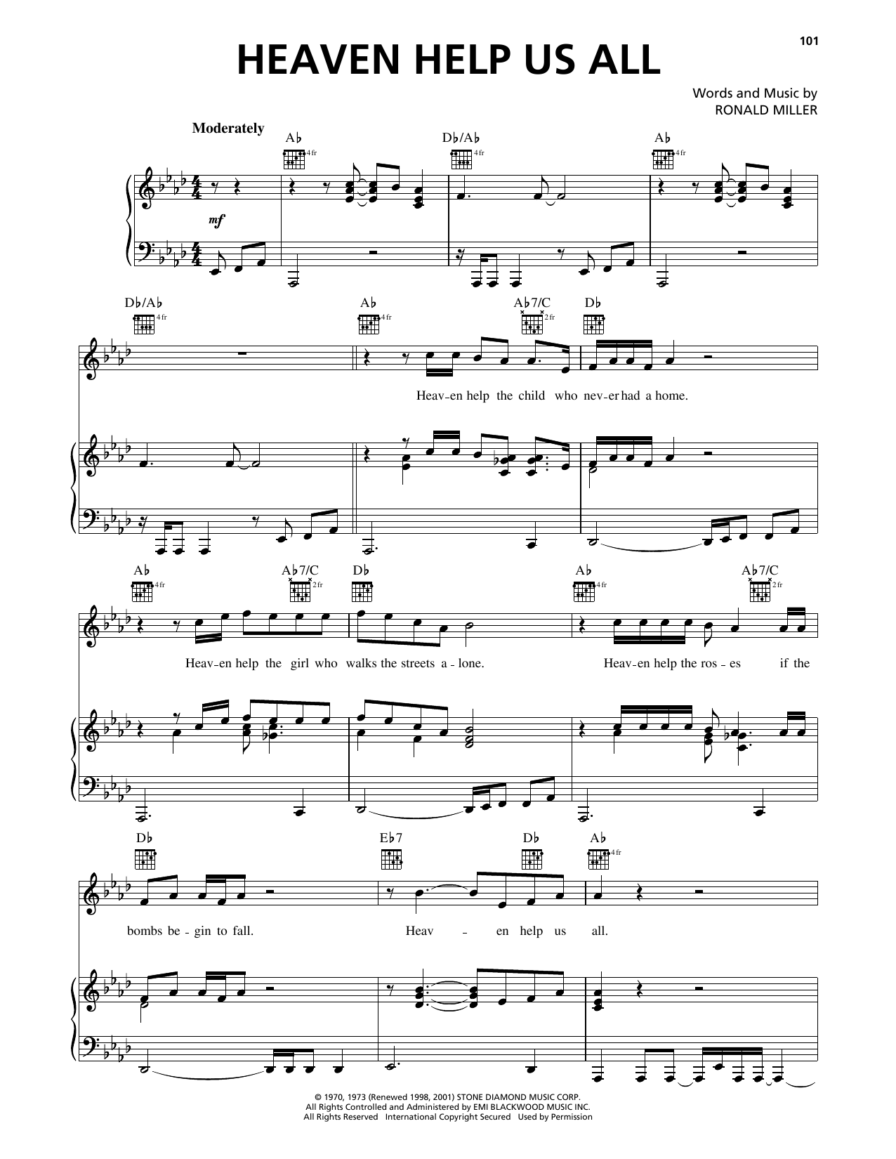 Produktgalerie: Seite 1 von 1 Heaven Help Us All, Stevie Wonder, Gesang, Gitarre, Klavier