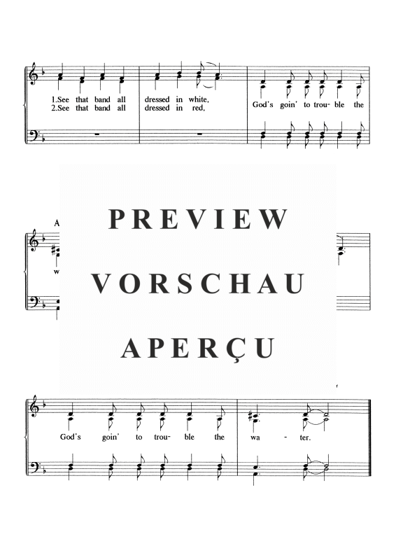 gallery: Wade In the Water, , Gemischter Chor