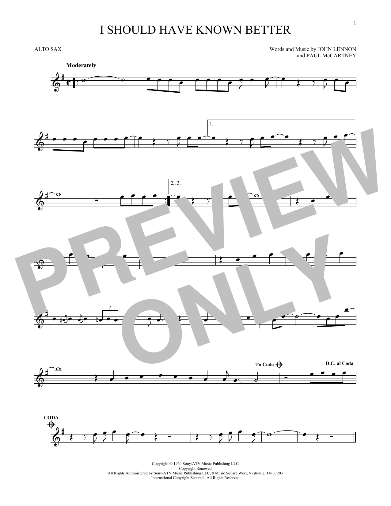 Product gallery: Page 1 of 1 I Should Have Known Better, The Beatles