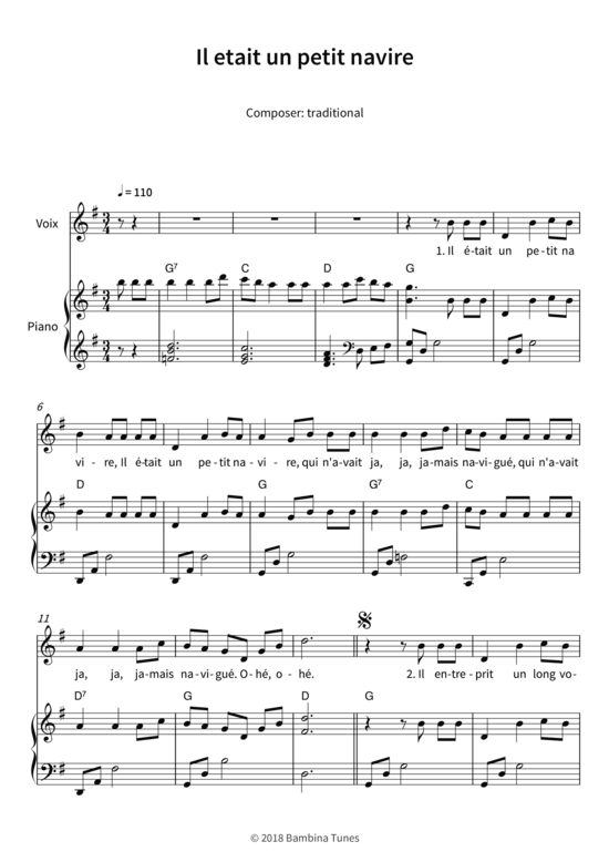 Produktbild zu: Il etait un petit naviretraditional