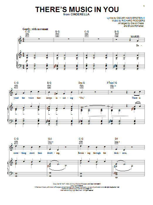 Product picture to: There's Music In You (from Cinderella)