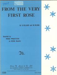 cover: From The Very First Rose, Mike Preston