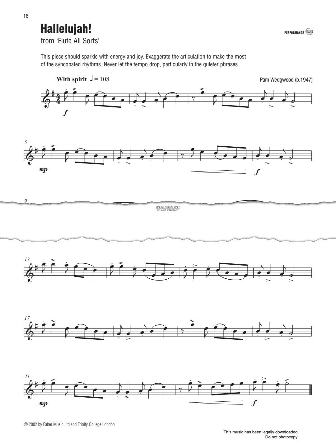 Product gallery: Page 1 of 1 Hallelujah, Pam Wedgwood