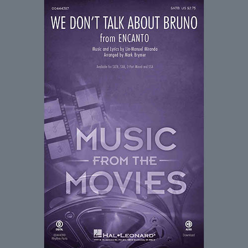 Produktbild zu: We Don't Talk About Bruno (from Encanto) (arr. Mark Brymer)