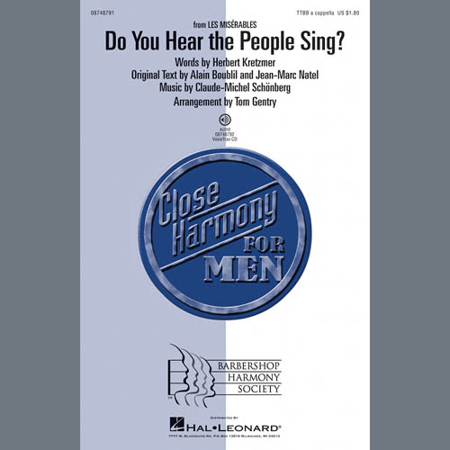 Product picture to: Do You Hear The People Sing? (from Les Miserables) (arr. Tom Gentry)