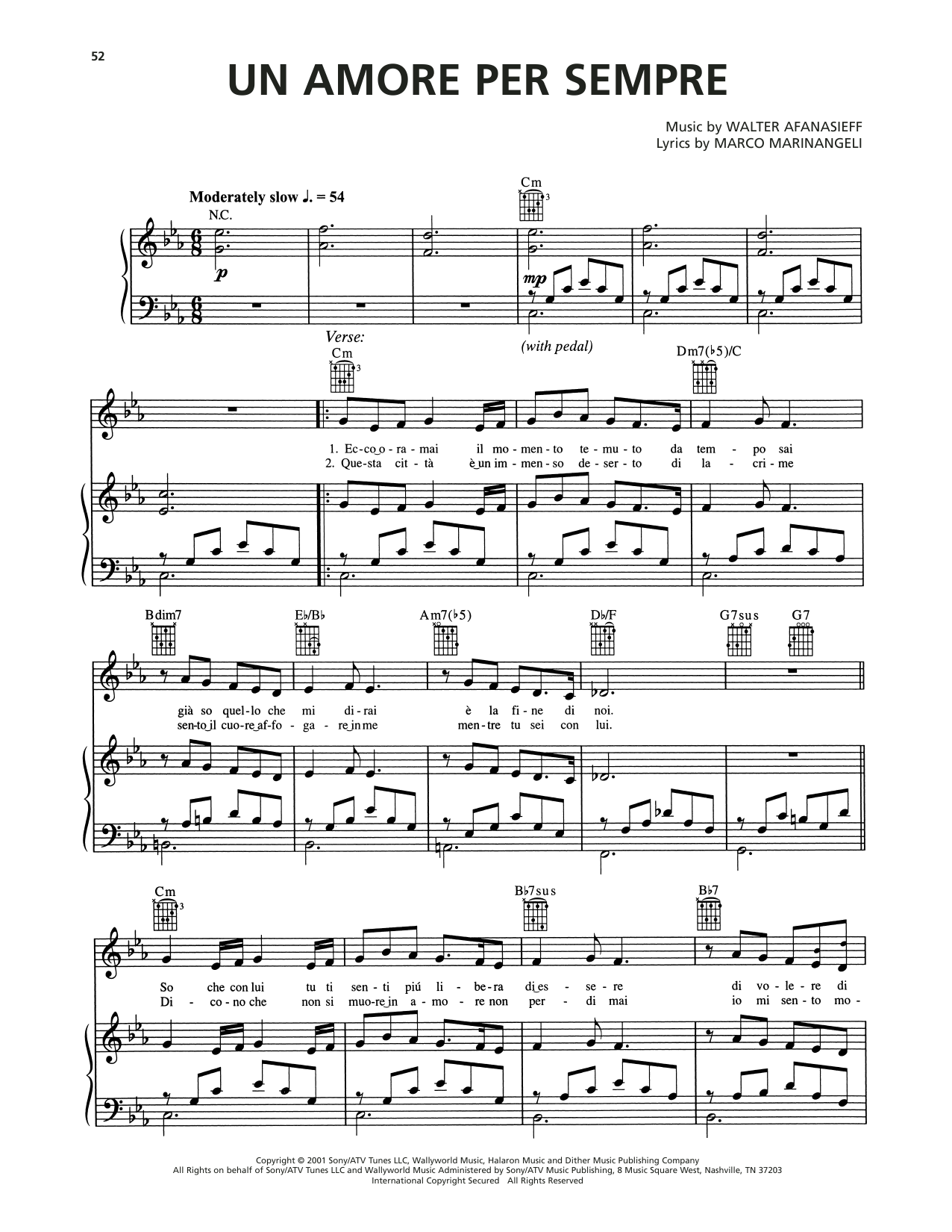 Produktbild zu: Un Amore Per Sempre