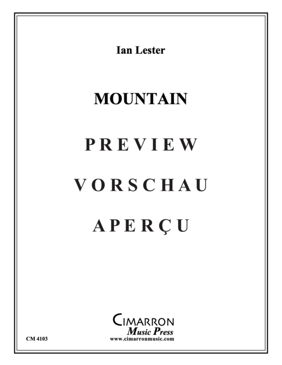 Product gallery: Page 2 of 7 Mountain Silence , , (euphonium + piano)