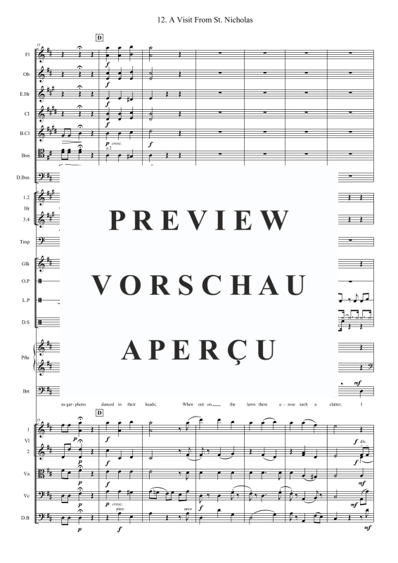 Produktgalerie: Seite 6 von 11 A Visit From St. Nicholas, , Sinfonie Orchester