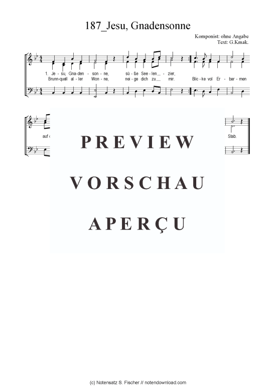 Product picture to: Jesu, Gnadensonne ohne Angabe / G.Kmak.