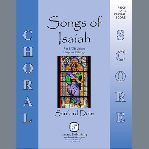 cover: Songs of Isaiah, Sanford Dole