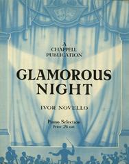 cover: Glamorous Night, Ivor Novello