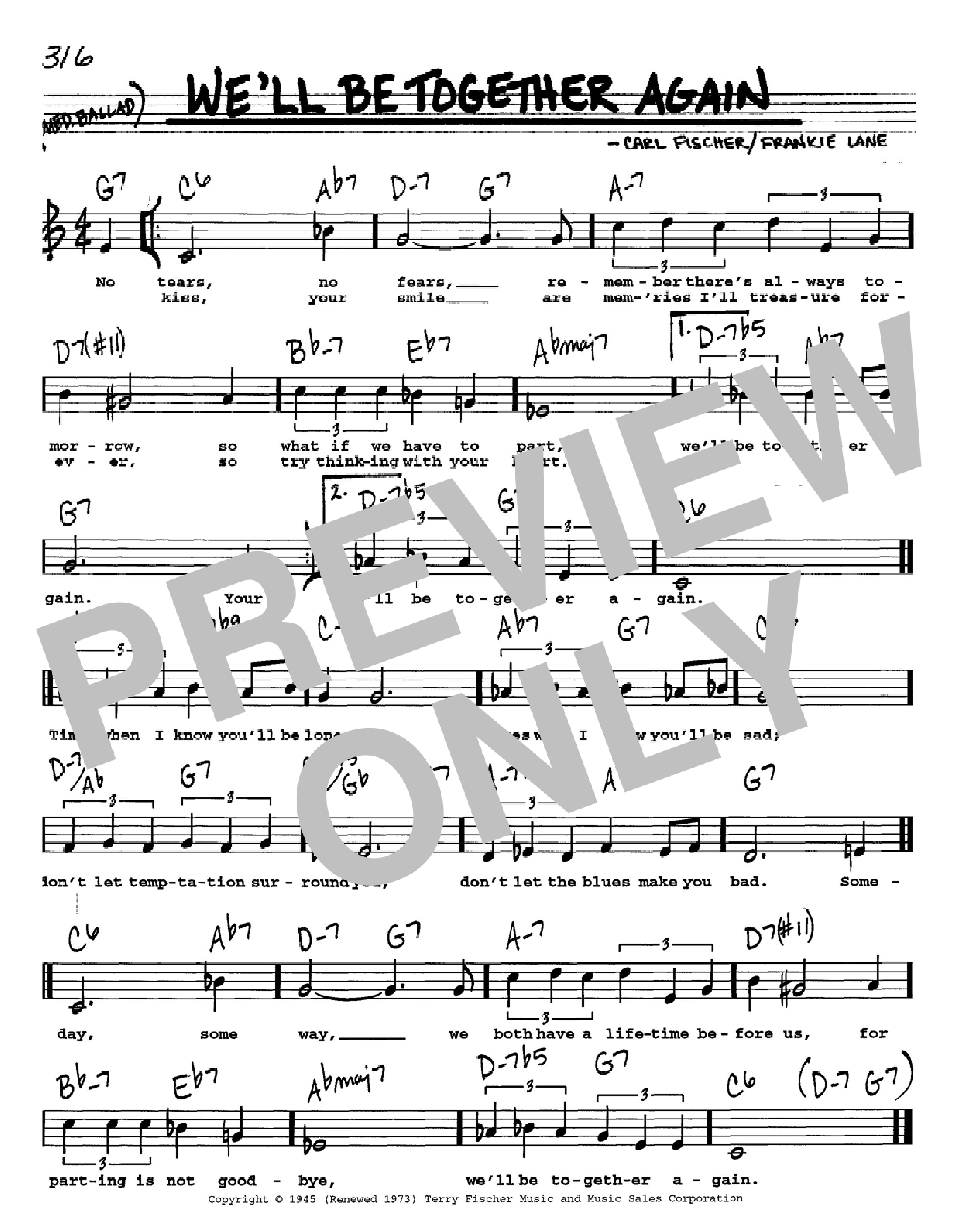 Produktbild zu: We'll Be Together Again