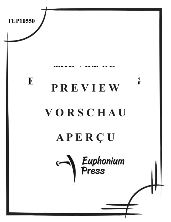 Product gallery: Page 2 of 21 Volume I- The Art of the Euphonium , , (Euphonium Solo)