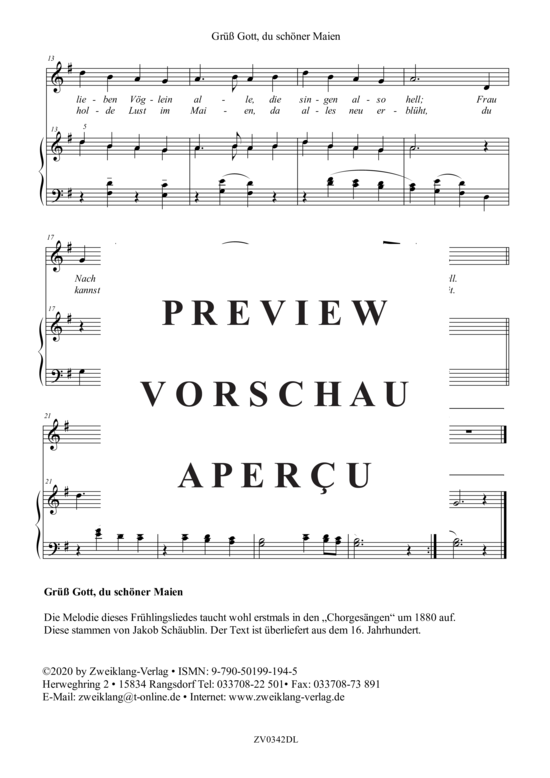 gallery: Grüß Gott, du schöner Maien , , (Gesang + Klavier)