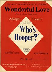 cover: Wonderful Love (from 'Who's Hooper?'), Cicely Debenham