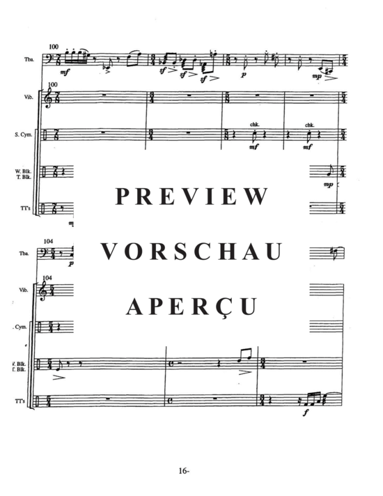 Produktgalerie: Seite 20 von 21 Duo Fantasia , , (Tuba Solo + Percussion)