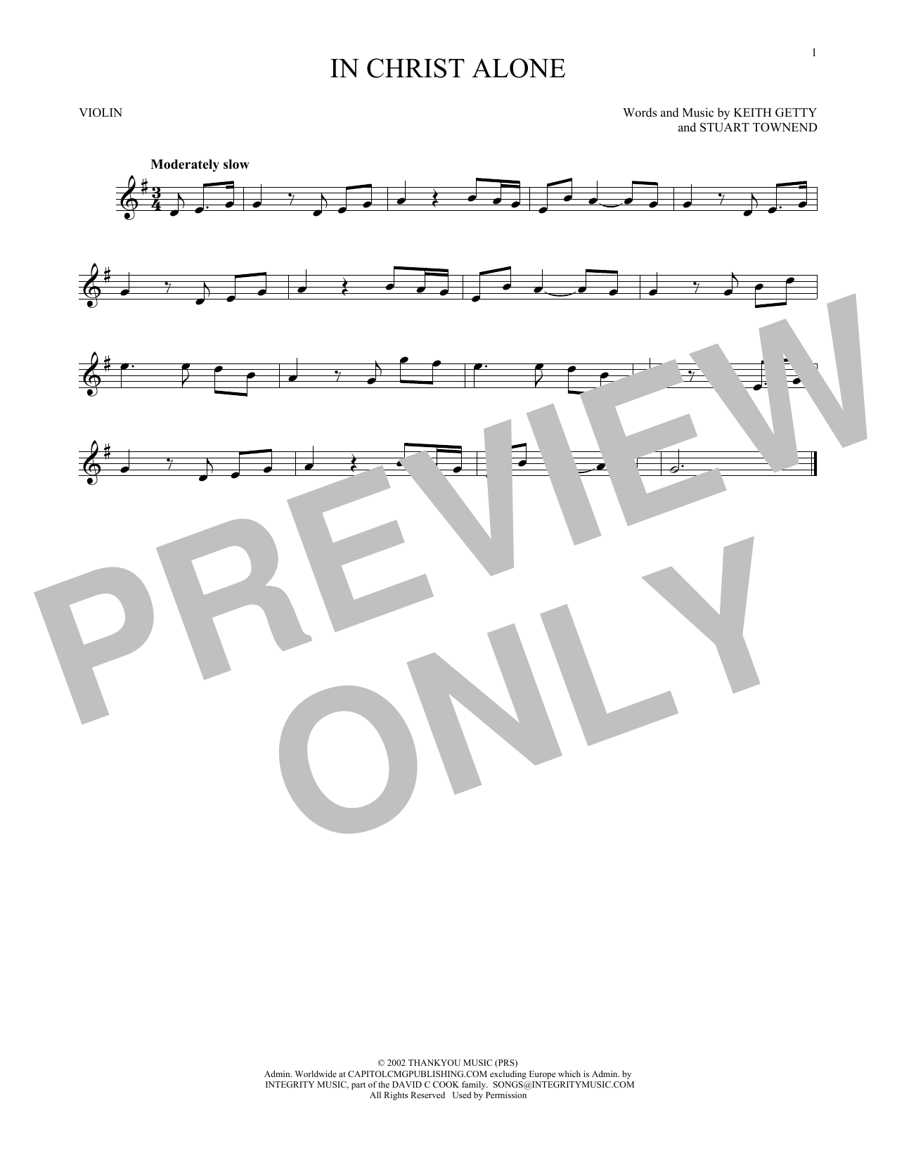 Product gallery: Page 1 of 1 In Christ Alone, Keith & Kristyn Getty