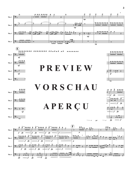 Product gallery: Page 4 of 13 Le Chant des Oiseaux , , (Trombone Quartet)