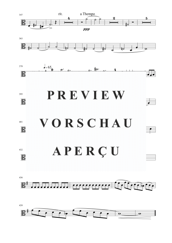 gallery: Des rêves avant le jour, , Gemischtes Ensemble - Viola Einzelstimme