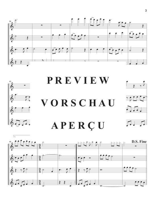 gallery: Ricercare on C , , (4 Flöten in C)