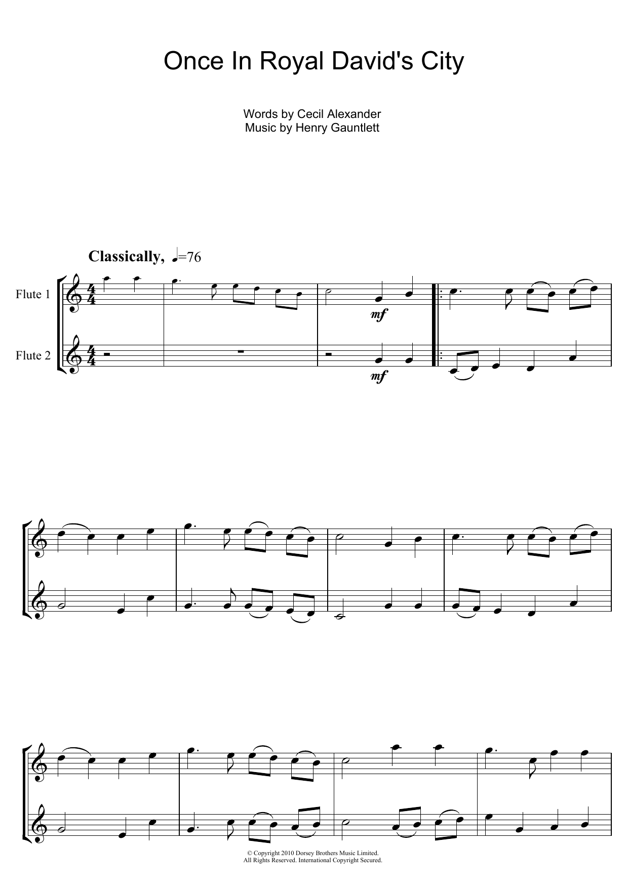 Product gallery: Page 1 of 1 Once In Royal David's City, Traditional Carol