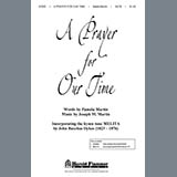 cover: A Prayer For Our Time (arr. Brant Adams), Joseph M. Martin, Chor