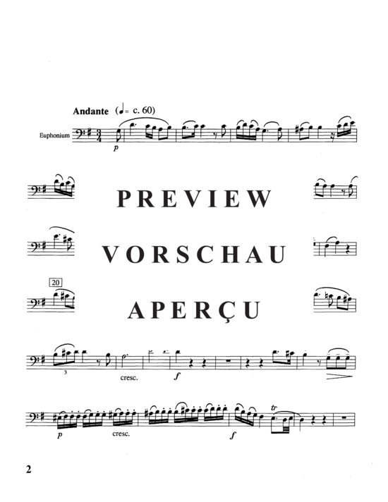 Product gallery: Page 13 of 21 Andante and Alleluja , , (euphonium + piano)