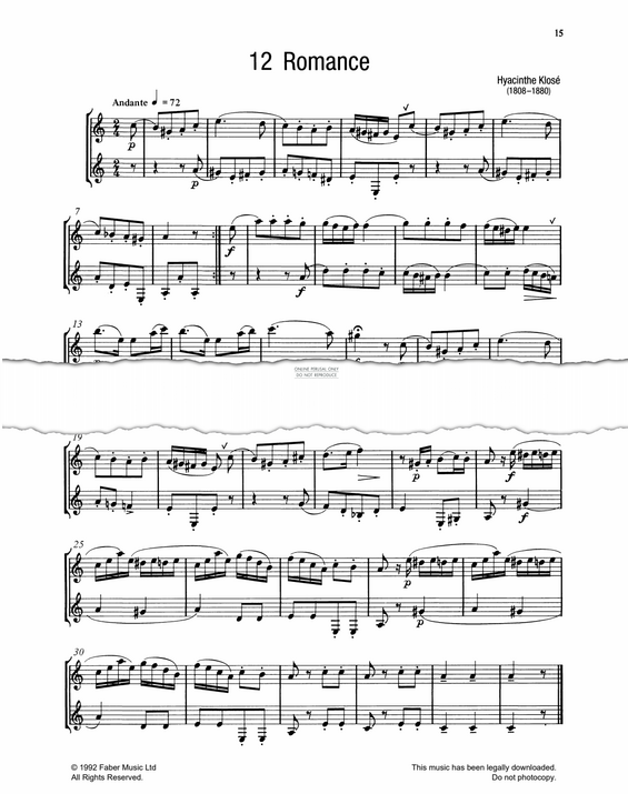 Product gallery: Page 1 of 1 Romance, Hyacinthe Klose