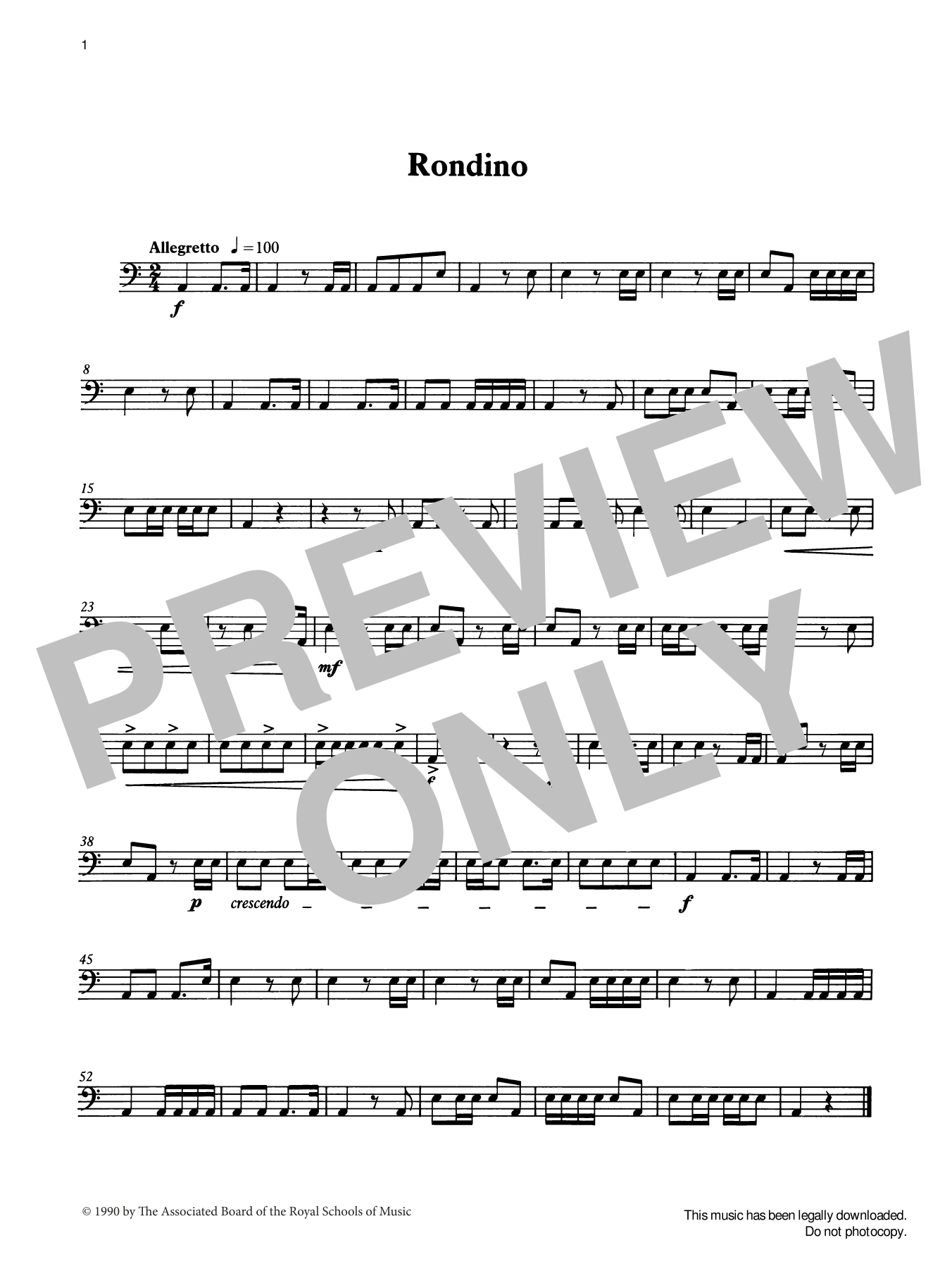 Produktgalerie: Seite 1 von 1 Rondino from Graded Music for Timpani, Book I, Ian Wright, Percussion