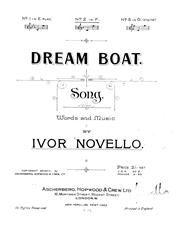 cover: Dream Boat, Ivor Novello, Gesang, Klavier