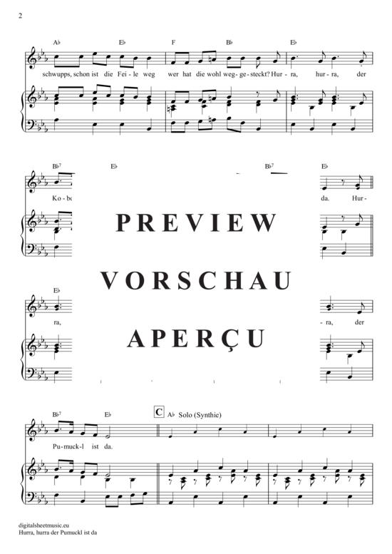 gallery: Hurra, Hurra, Der Pumuckl Ist Da , Pumuckl, (Klavier + Gesang)