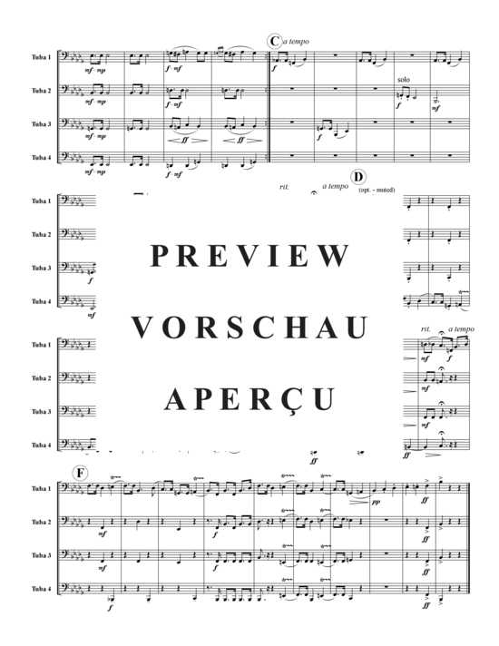 Product gallery: Page 3 of 7 Mazurka Nr. 48  , , (Tuba Quartet: 2x Baritone, 2xTuba)