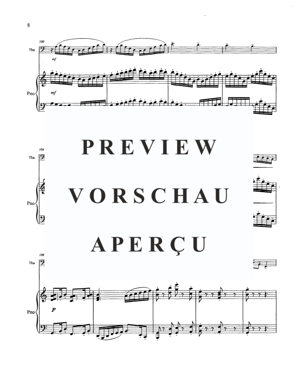 Produktgalerie: Seite 11 von 11 Concerto, , Tuba und Klavier