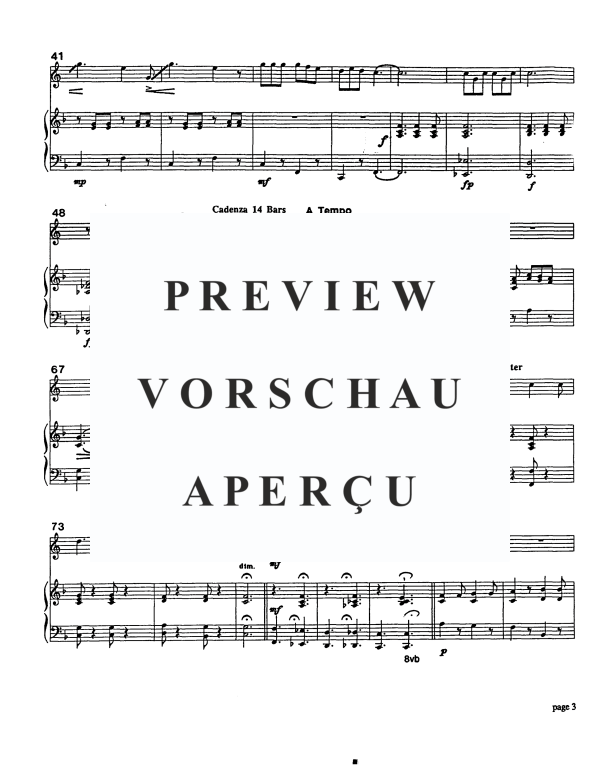 Produktgalerie: Seite 5 von 11 Gallopen, , Alphorn in F und Klavier oder Horn Trio
