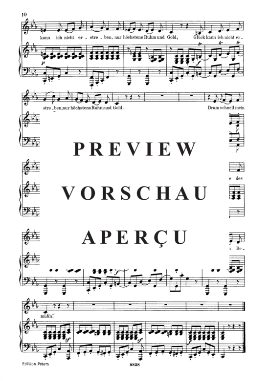 Product gallery: Page 5 of 5 Der Schäfer und der Reiter D.517, , Low Voice and Piano