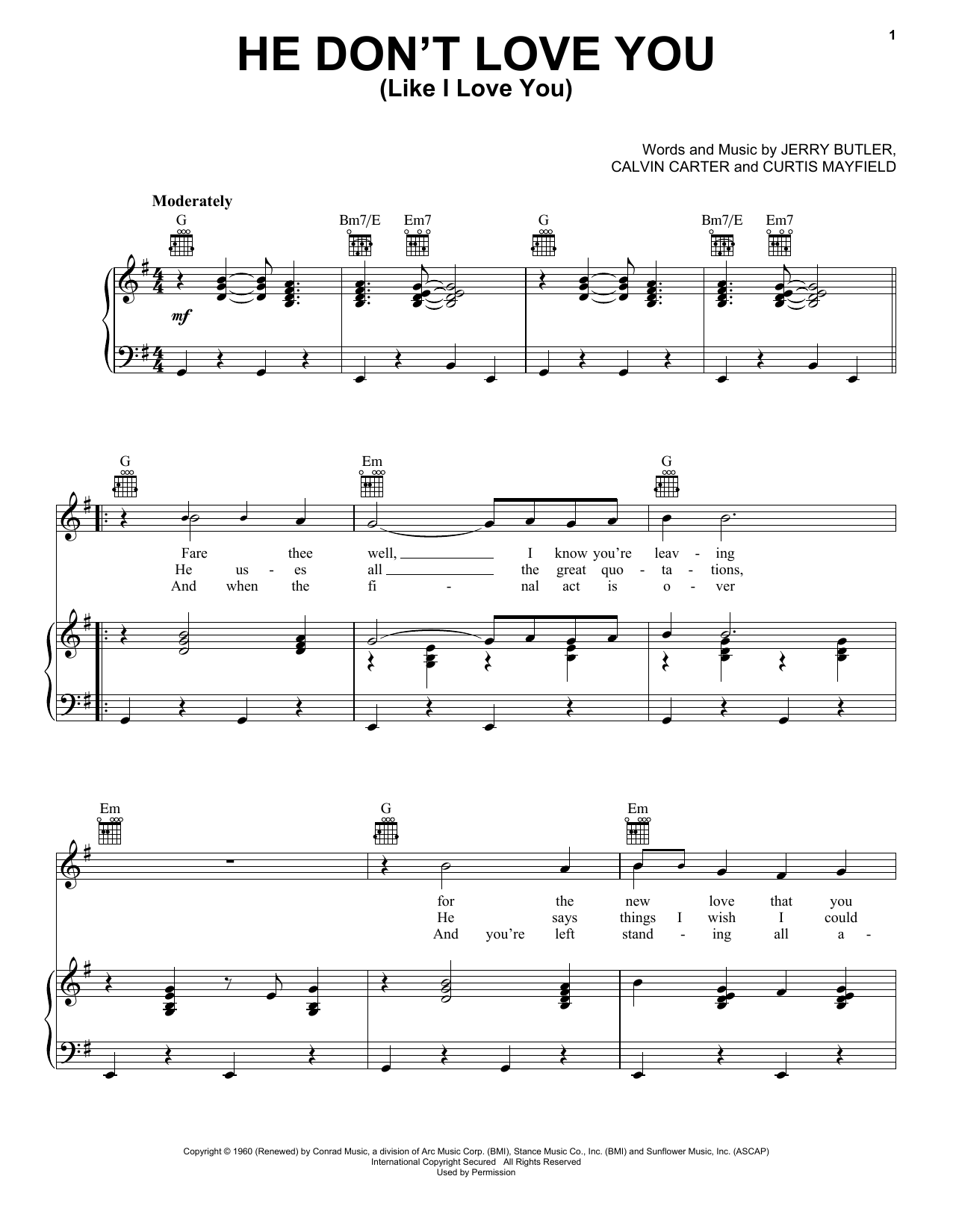 Produktbild zu: He Don't Love You (Like I Love You)