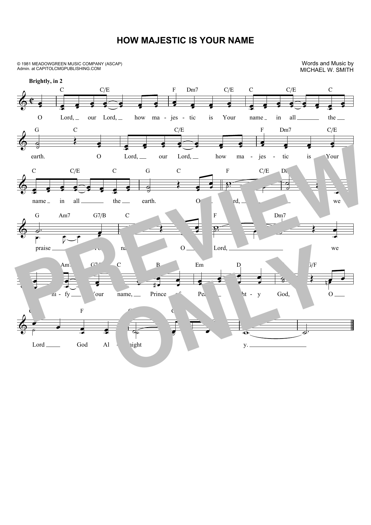 Produktbild zu: How Majestic Is Your Name